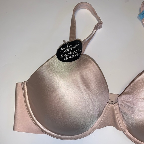 🆕 Bali Seamless T-Shirt Bras - Women’s Size 36C / C36 - Picture 4 of 6